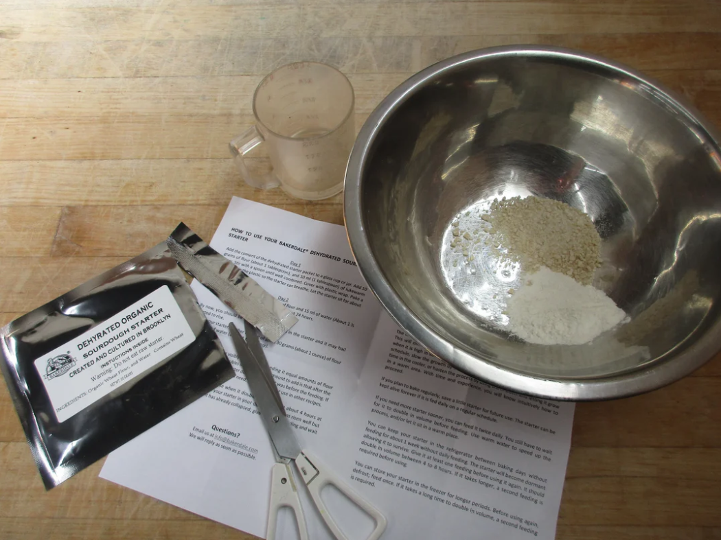 How to use Bakerdale Dehydrated Organic Sourdough Starter