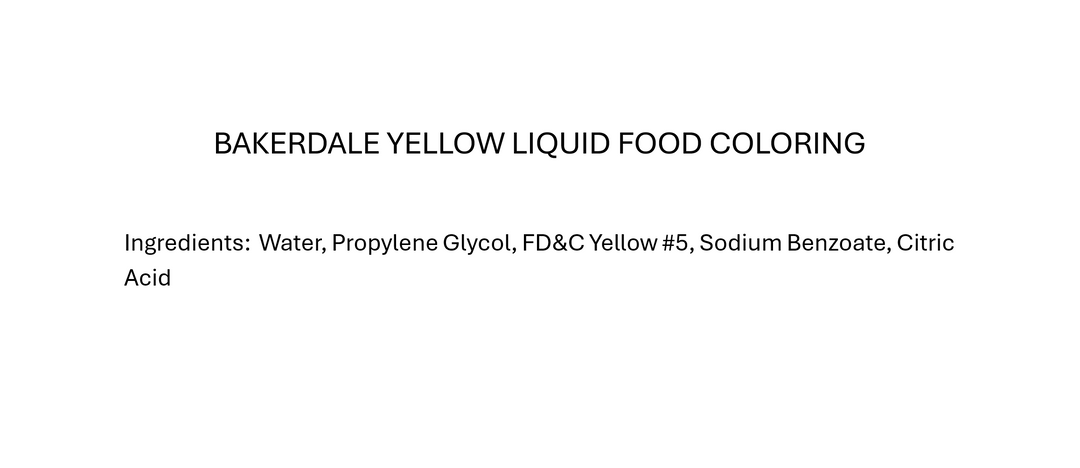 Yellow Food Coloring, 32 Fl oz
