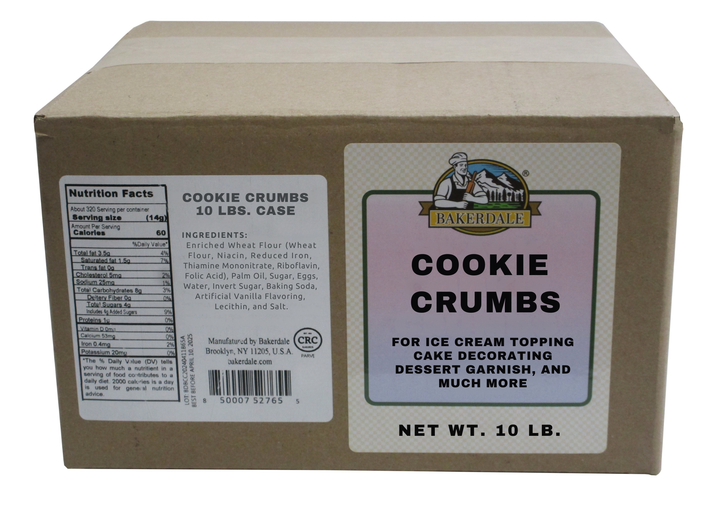 Cookie Crumbs 10 lb Bulk Box