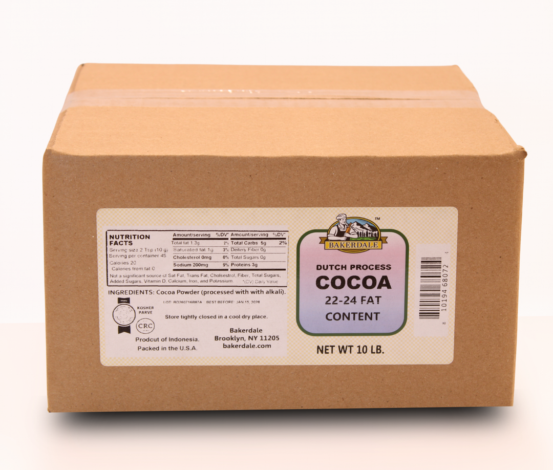Cocoa Powder Dutch Processed Bulk 10 Lb Box
