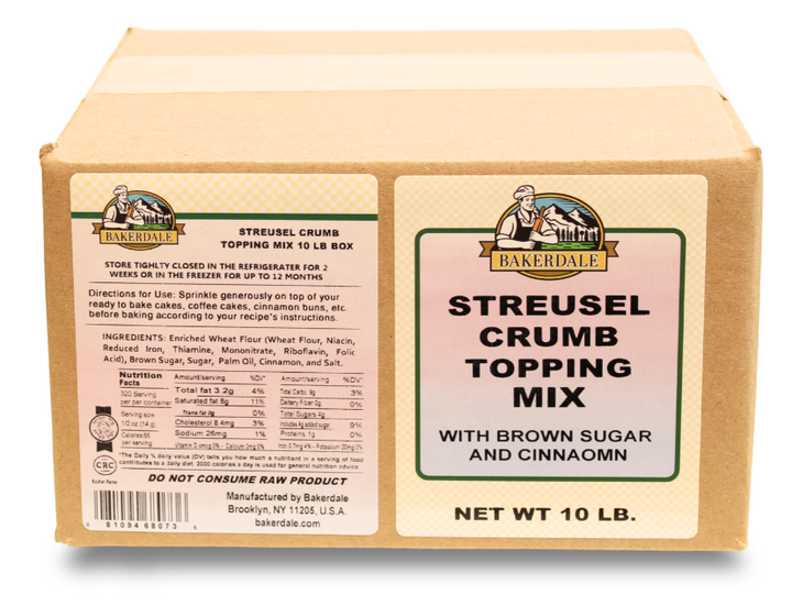 Streusel Crumb Topping Bulk 10 Lb Box