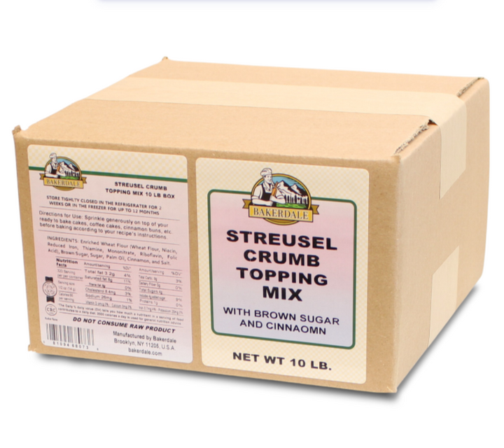 Streusel Crumb Topping Bulk 10 Lb Box