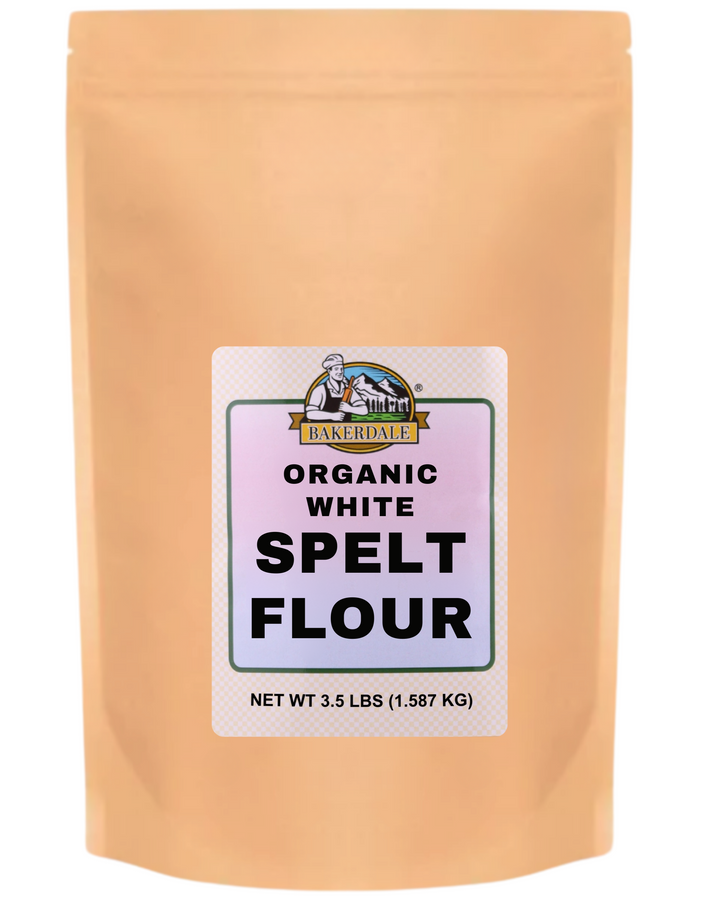 Organic White Spelt Flour 3.5 lbs.
