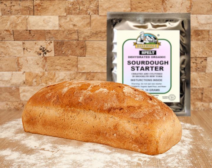 Dehydrated Organic SPELT Sourdough Starter Culture