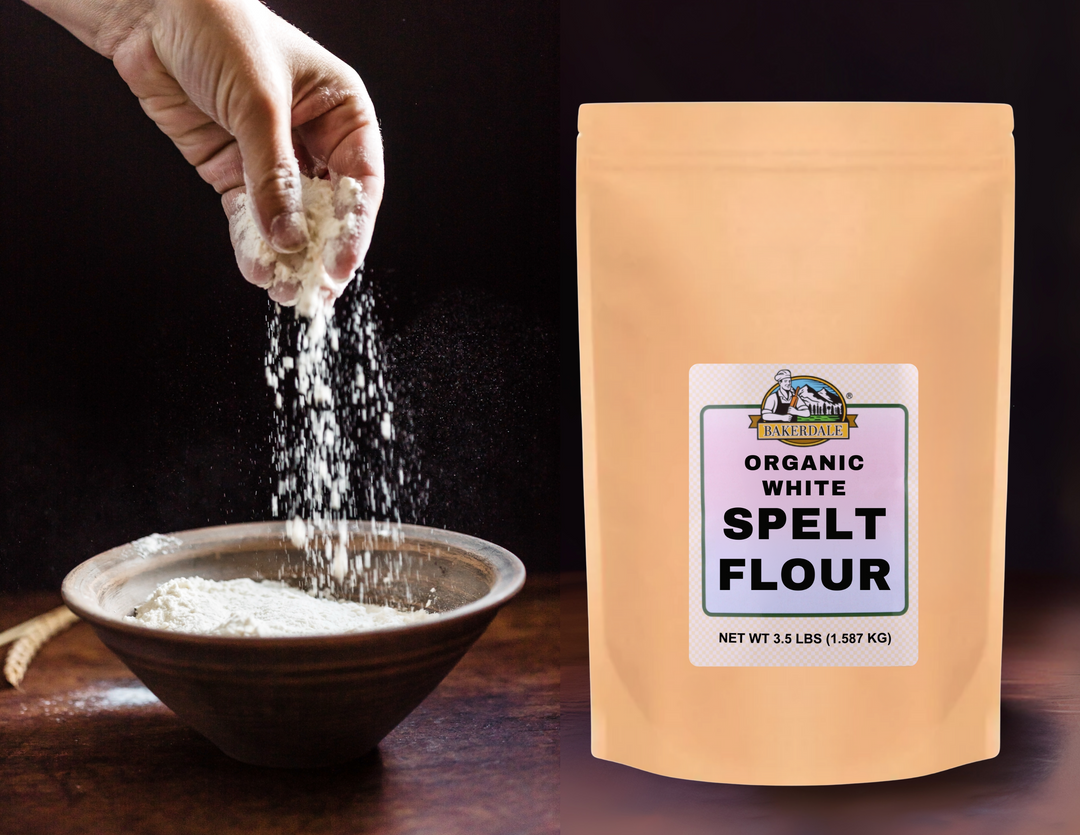 Organic White Spelt Flour 3.5 lbs.