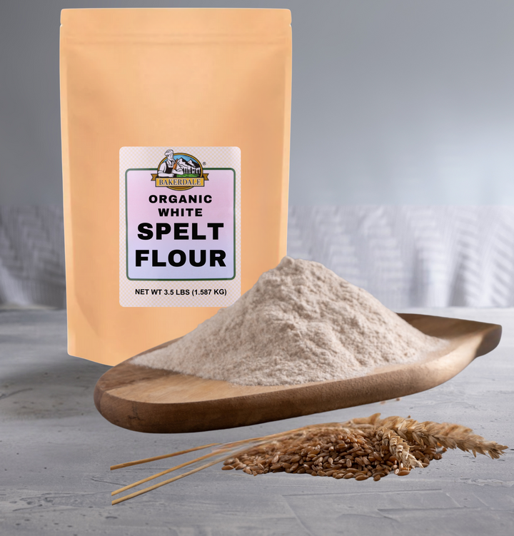 Organic White Spelt Flour 3.5 lbs.