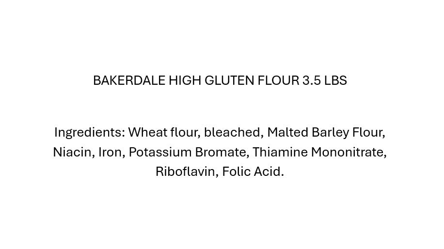 High Gluten Flour 3.5 lbs.