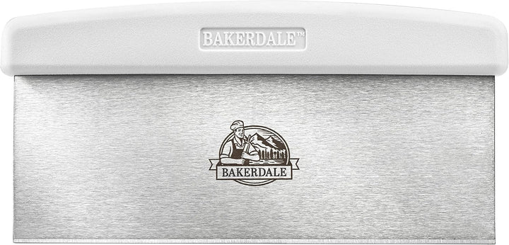 Bench Scraper, Dough cutter, Cake smoother, extra large 10-inch long