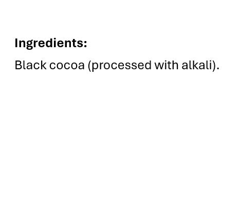 Black Cocoa Powder