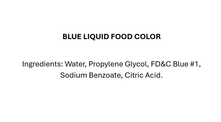 Blue Food Coloring, 32 Fl oz