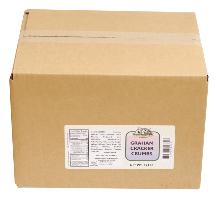 Graham Cracker Crumbs, 25 lbs. case