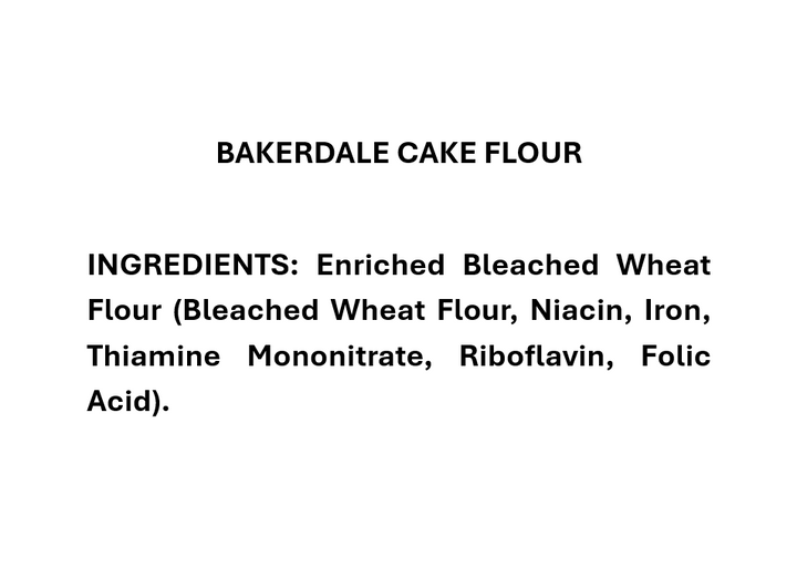 Cake Flour 3.5 lbs.
