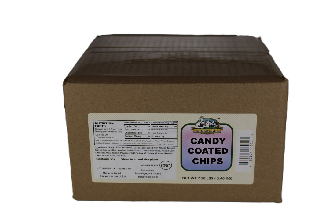 Candy Coated Chips 7.5 Lbs. Bulk Box