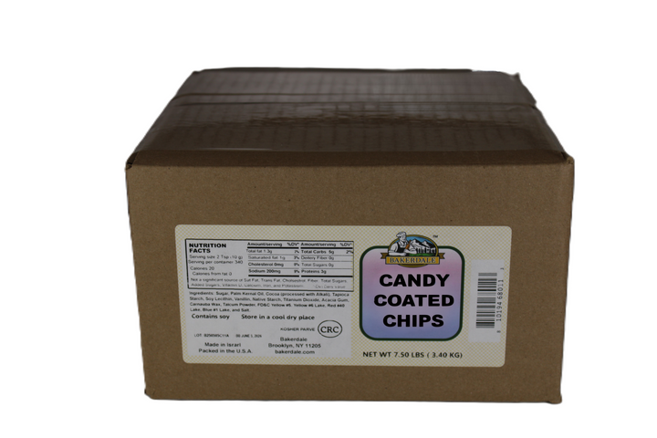 Candy Coated Chips 7.5 Lbs. Bulk Box