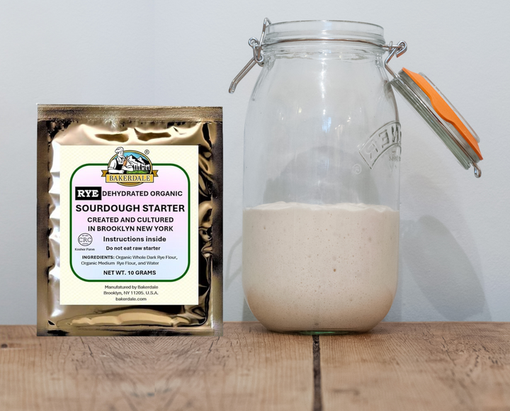 Dehydrated Organic RYE Sourdough Starter Culture