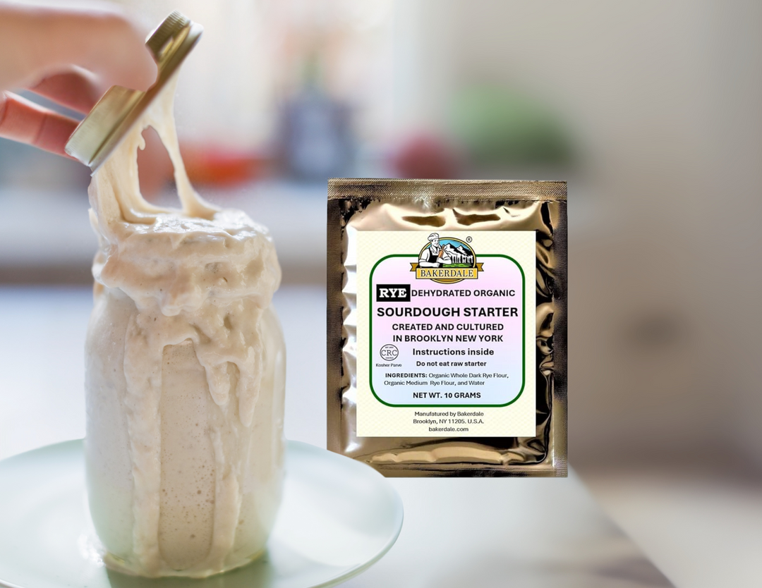 Dehydrated Organic RYE Sourdough Starter Culture