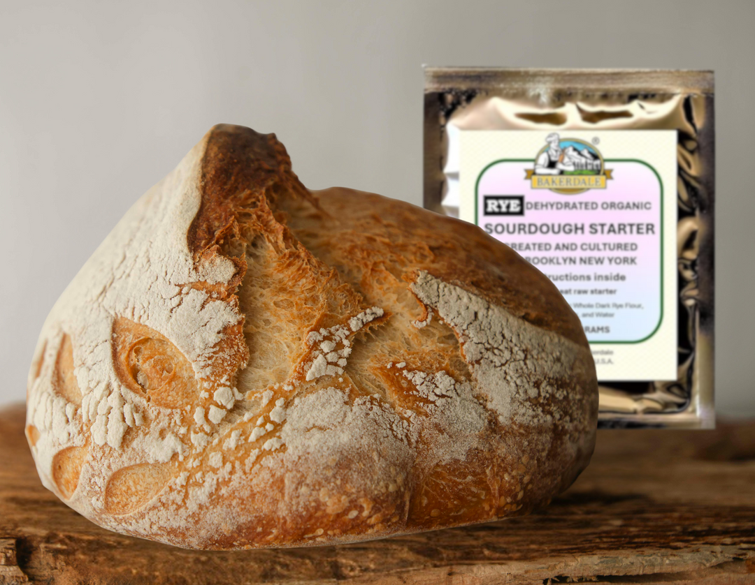 Dehydrated Organic RYE Sourdough Starter Culture