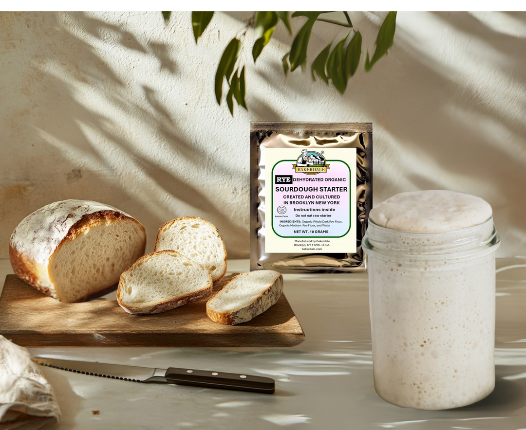 Dehydrated Organic RYE Sourdough Starter Culture