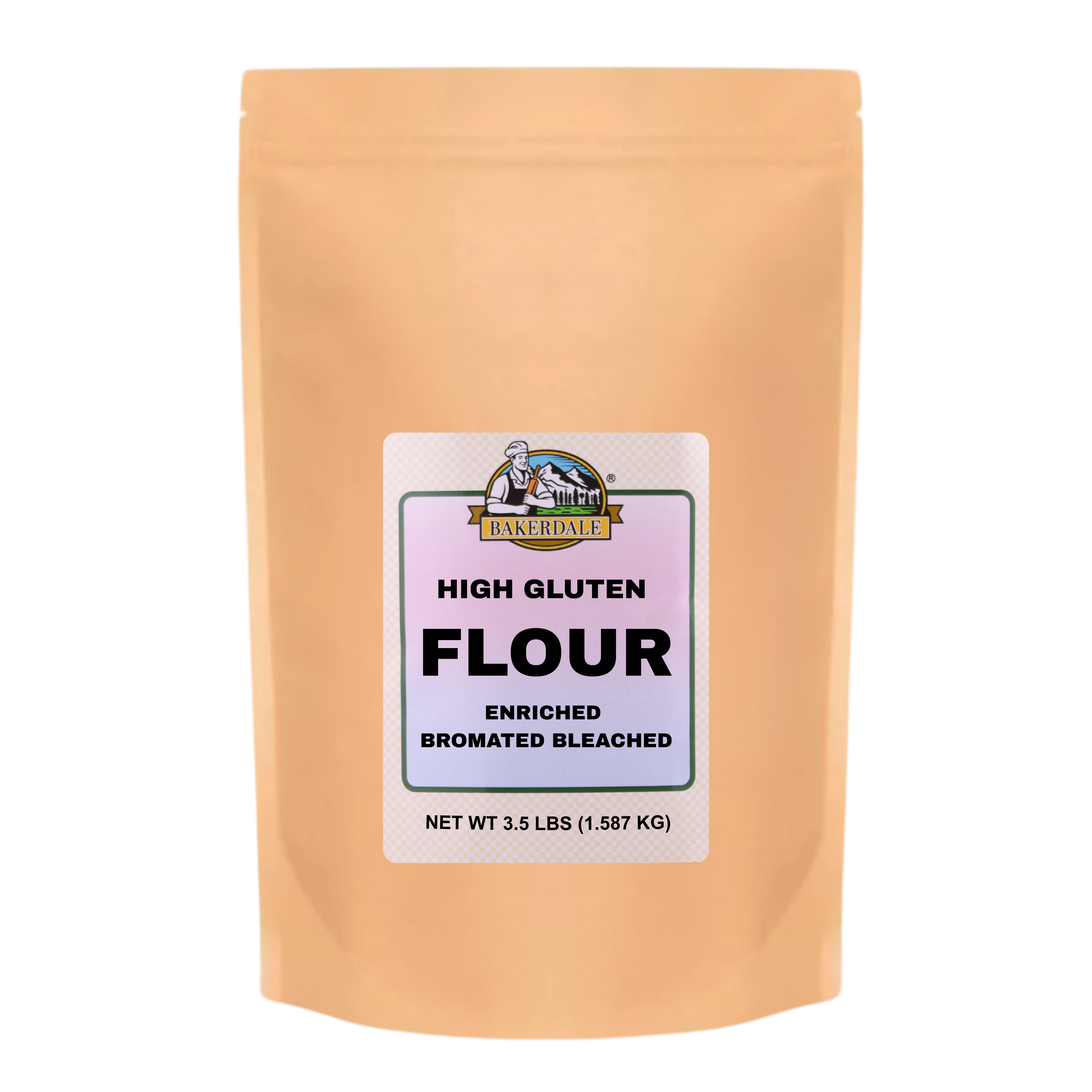High Gluten Flour 3.5 lbs. – Bakerdale