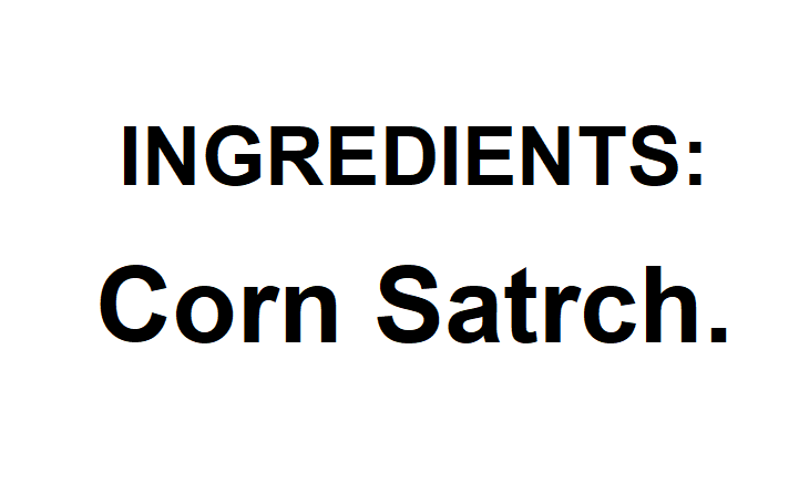 Corn starch