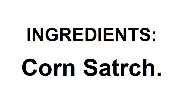 Corn starch