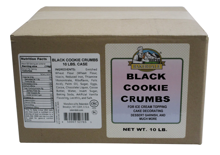 Black Cookie Crumbs Bulk Box