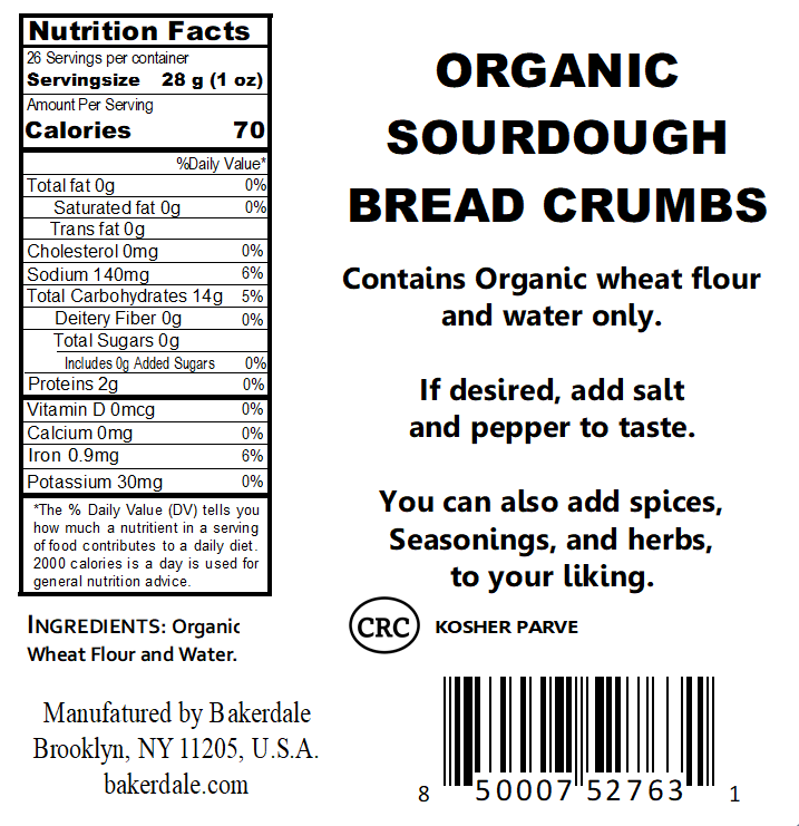 Organic Sourdough Breadcrumbs