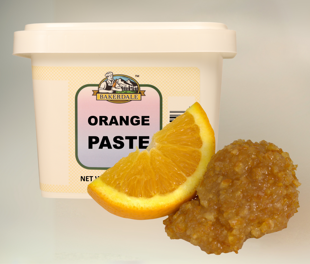 Orange Paste for Baking and more, 3.5 Lbs. Reclosable Container