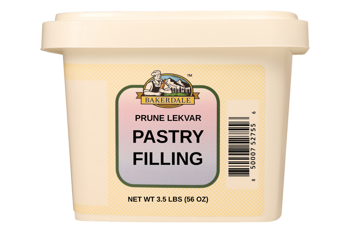 Prune Lekvar Pastry Filling 3.5 lbs. Tub
