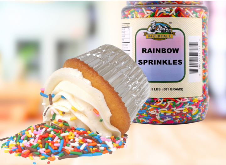 Rainbow Sprinkles, 1.5 Lbs.