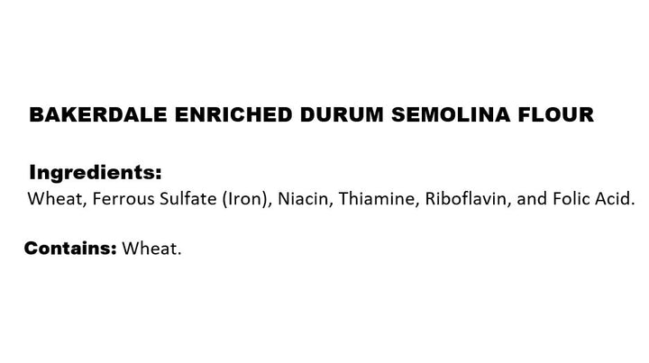Enriched Durum Semolina Flour 3.5 lbs.