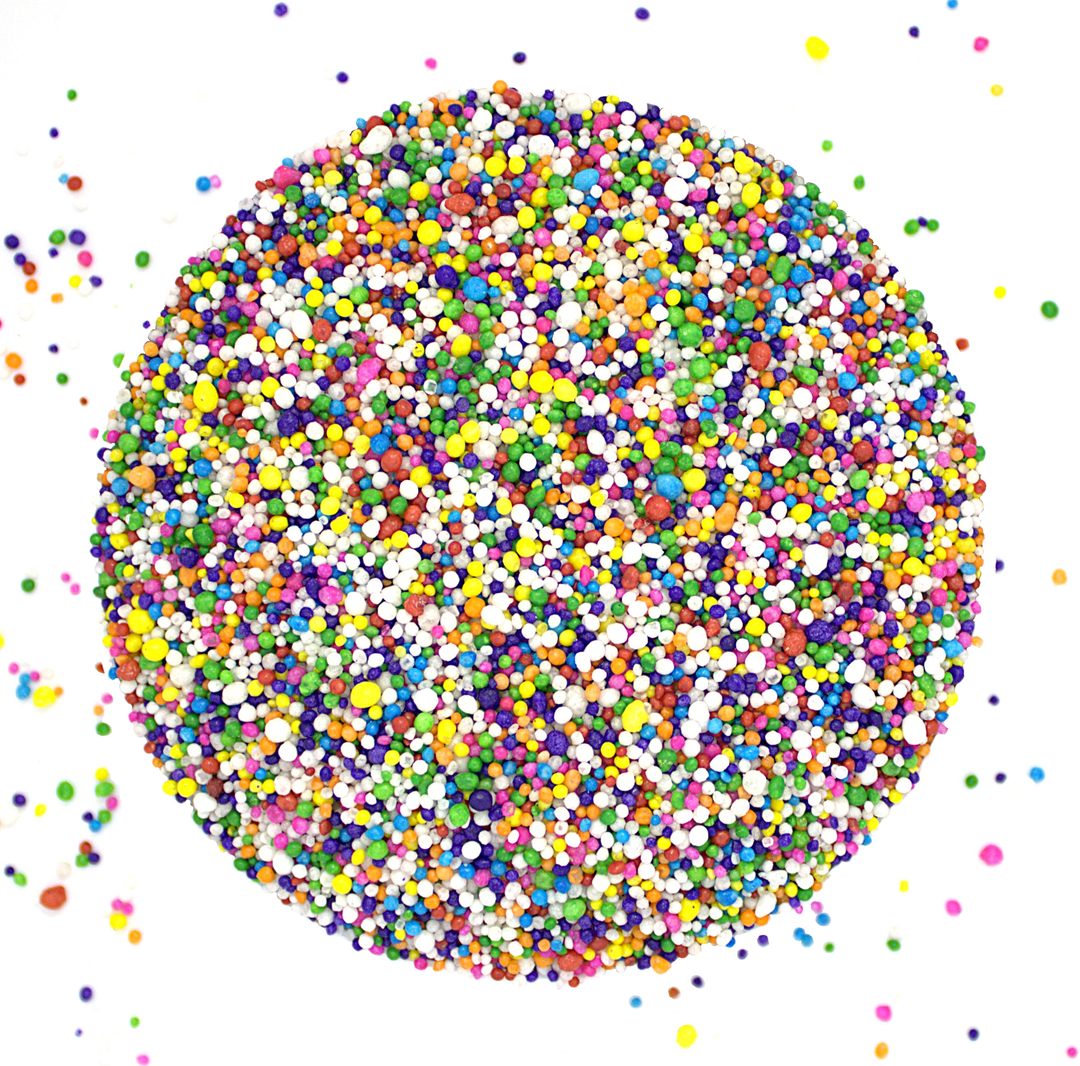 Rainbow Nonpareils Sprinkles