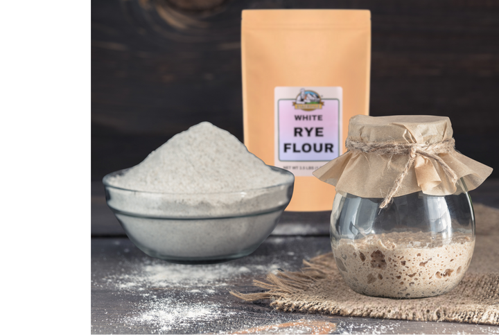White RYE Flour 3.5 lbs.