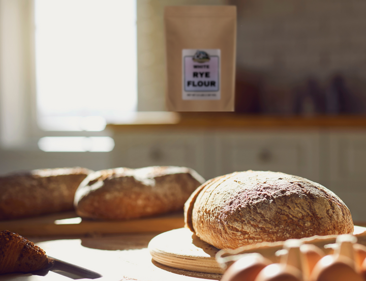 White RYE Flour 3.5 lbs.