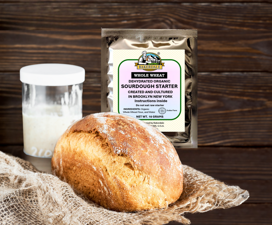 Dehydrated WHOLE WHEAT Organic Sourdough Starter