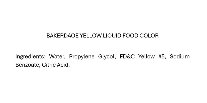 Yellow Food Coloring, 32 Fl oz